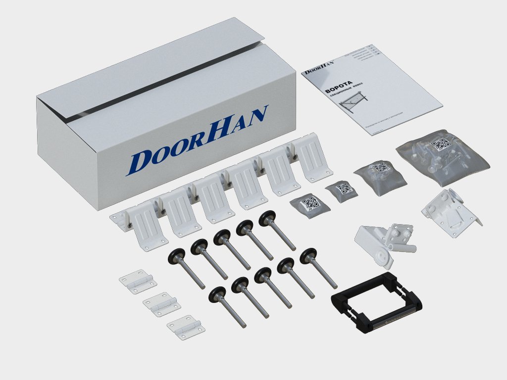 Гаражные ворота Doorhan RSD02 (6000х2500) - фото 3 детальное