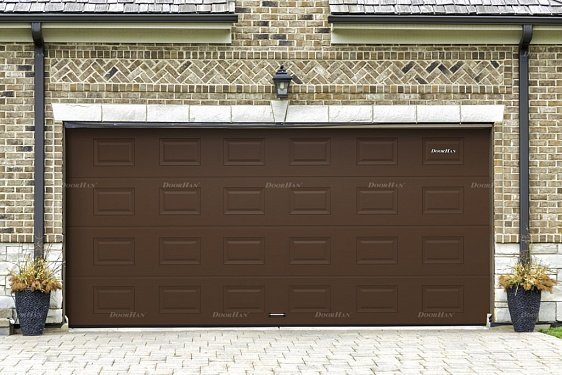 Секционные гаражные ворота Doorhan RSD01 BIW (2400х2900) - фото